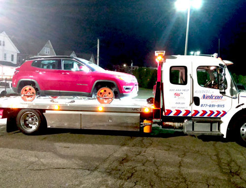 Safely Getting Your Car Towed Without Wheels